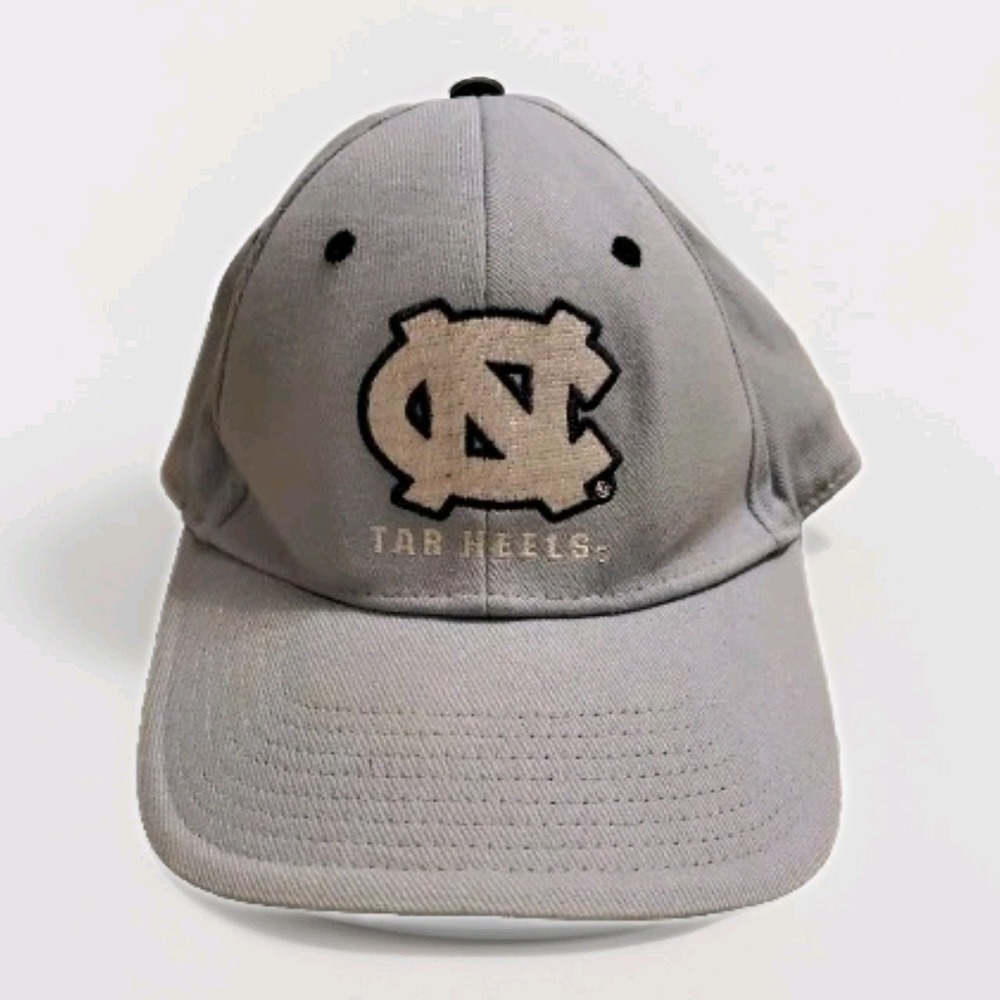 Vtg 90s North Carolina Tar Heels Hat Blue Strapback NCAA Retro UNC Cap 1990s